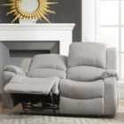 Artemis Home Marldon 2 Seat Manual Recliner Sofa - Light Grey