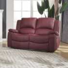 Artemis Home Glendale 2 Seat Electric Reclining Sofa - Burgundy