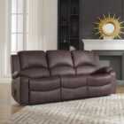 Artemis Home Glendale 3 Seat Electric Reclining Sofa - Brown