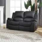 Artemis Home Glendale 2 Seat Electric Recliner Sofa - Black