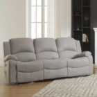 Artemis Home Marldon 3 Seat Electric Recliner Sofa - Light Grey