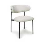 2 X Marisa Linen Effect Natural Dining Chair