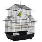 PawHut Metal Bird Cage Small for Finch/Canary