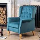 Artemis Home Annapoli Recliner Armchair - Teal