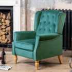 Artemis Home Annapoli Recliner Armchair - Green