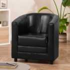 Artemis Home Aspen Tub Chair - Black