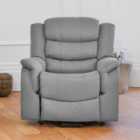 Artemis Home Colfax Reclining Armchair - Light Grey