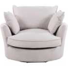 Artemis Home Irwin Swivel Based Cuddle Chair - Sand
