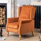 Artemis Home Barksdale Recliner Armchair - Orange