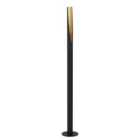 Eglo LED Black/Gold Floor Lamp