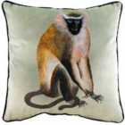 Evans Lichfield Kibale Monkey Filled Cushion