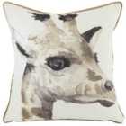 Evans Lichfield Safari Giraffe Filled Cushion