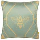 Furn. Bee Deco Geometric Filled Cushion