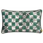 Furn. Mythos Velvet Piped Filled Cushion