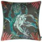 Wylder Tropics Abyss Octopus Chenille Filled Cushion