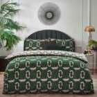 Furn. Avalon Geometric Super King Duvet Cover Set