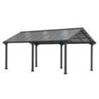 Sunjoy Steel Carport Eiger - 610Cm X 367Cm, Grey