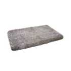 Snug & Cosy Noodle Mat Grey Memory Foam - Large
