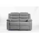 Heartlands Furniture Turin Recliner 2 Seater Grey