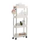 Living and Home 3-tier Corner Storage Rack Shelf 40X12.5Cm