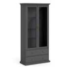 Furniture To Go Paris China Cabinet - Matt Grey