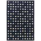 Asiatic Dotty Rug 160X230Cm Navy