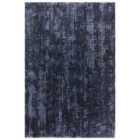Asiatic Kuza 200X290Cm Abstract Navy Rug