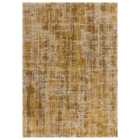 Asiatic Kuza 120X170Cm Abstract Gold Rug