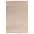 Asiatic Kuza 080X150Cm Plain Stripe Beige Rug