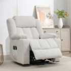 Artemis Home Lovell Electric Lift Assist Riser Recliner with Massage and Heat - Cream