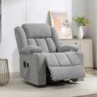 Artemis Home Lovell Electric Lift Assist Riser Recliner with Massage and Heat - Grey