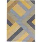 Asiatic Reef Rug 160X230Cm Rf02 Big Zig Ochre Grey