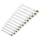 Draper 12Pc Flex Head Ratchet Spanner