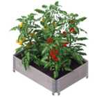 Upyard Medium Eco Grey Garden Box - 600 x 800 x 195mm - 0.48m