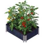 Upyard Medium Eco Black Garden Box - 600 x 800 x 195mm - 0.48m