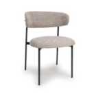 2 X Marisa Tweed Oatmeal Dining Chair