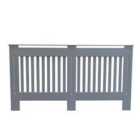 Jack Stonehouse Grey Vertical Line Radiator Cover - Large