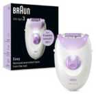 Braun Silk-?pil 3, Corded Epilator For Hair Removal, Weeks Of Smooth Skin, 3-000