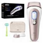 Braun Smart IPL Skin i?expert, At Home Hair Removal, Alternative For Laser Hair Removal, Smart IPL With Exclusive Free App, Includes Pouch, Venus Razor, 2 Smart Heads For Face And Body, 1 Year Of Smooth Skin, Gift For Women, PL7147
