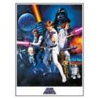 Star Wars Episode Iv A New Hope (One Sheet) - 30 X 40cm Canvas