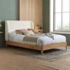 Birlea Halfden King Bed - White