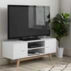 Birlea Shard TV Unit - White