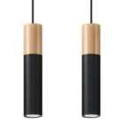 Sollux Pendant Lamp Pablo 2 Black