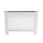 Jack Stonehouse White Horizonal Line Radiator Cover - Medium