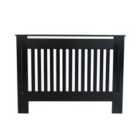 Jack Stonehouse Black Vertical Line Radiator Cover - Medium