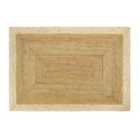 Origins Jute Border Natural White 80X150