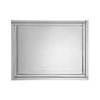 Julian Bowen Deco Frameless Wall Mirror