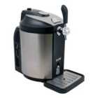 Baridi 5L Mini Keg Draft Beer Dispenser Tap 4°c Integrated Cooling