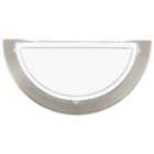 Eglo Planet 1 Semicircular Steel Ceiling Light - Nickel