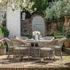 Crossland Grove Darwin 6 Seater Round Dining Set